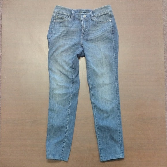 Ann Taylor Blue Skinny Jeans Classic Fit