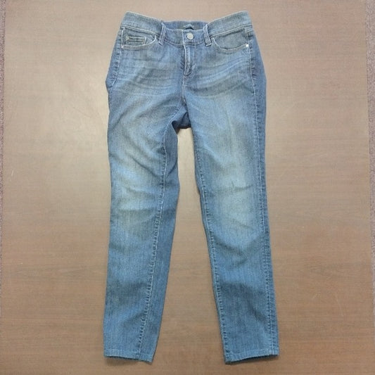 Ann Taylor Blue Skinny Jeans Classic Fit