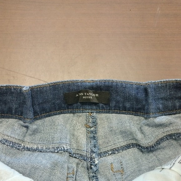 Ann Taylor Blue Skinny Jeans Classic Fit