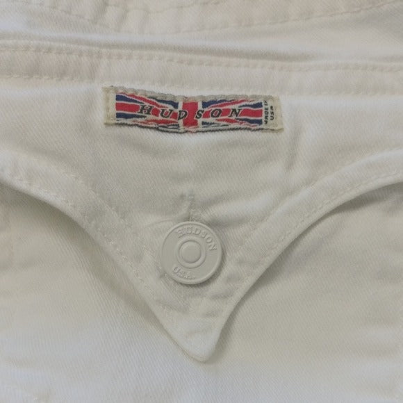 Women's White Hudson Jeans