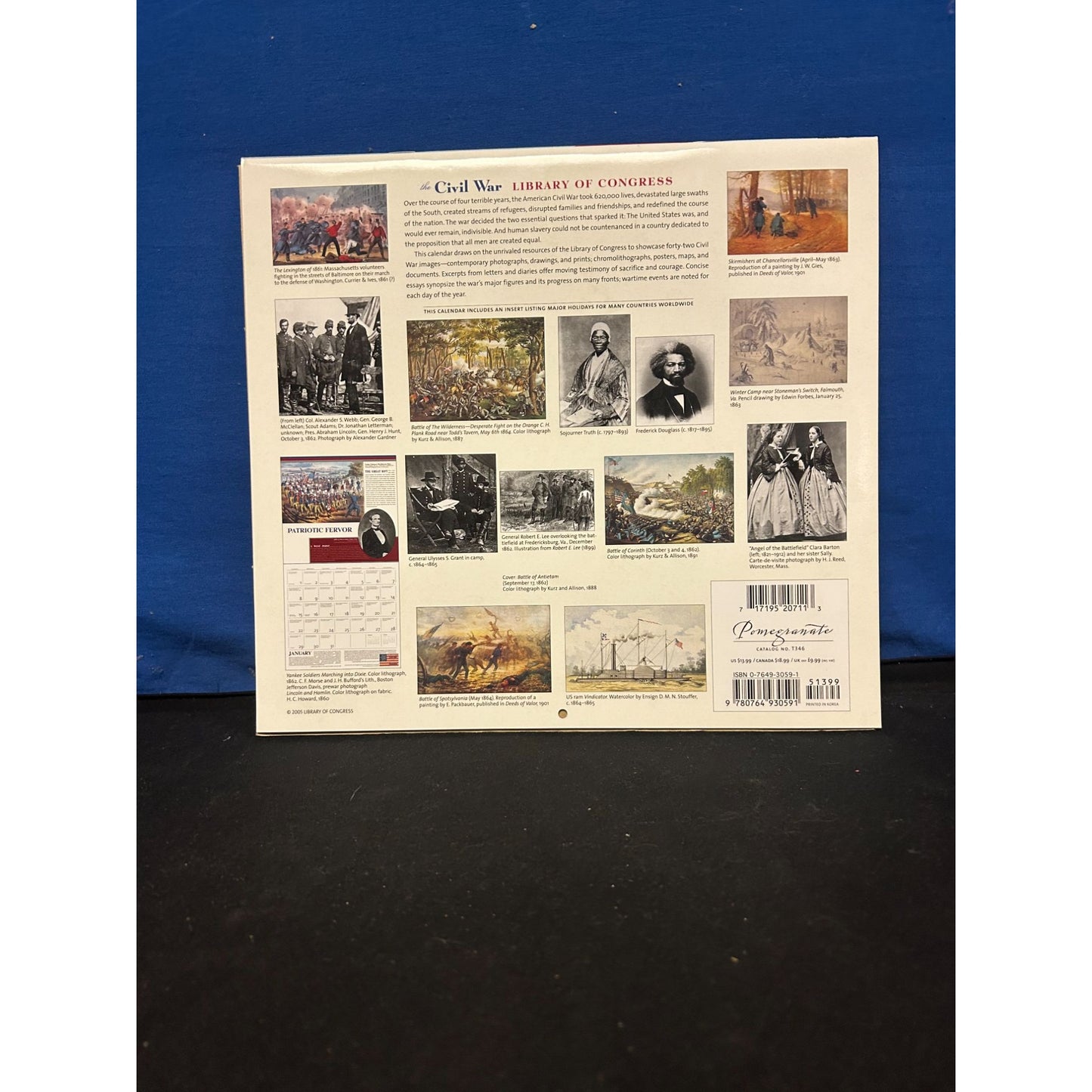 The Civil War Library Of Congress 2006 Calendar Historical Artwork & Photos