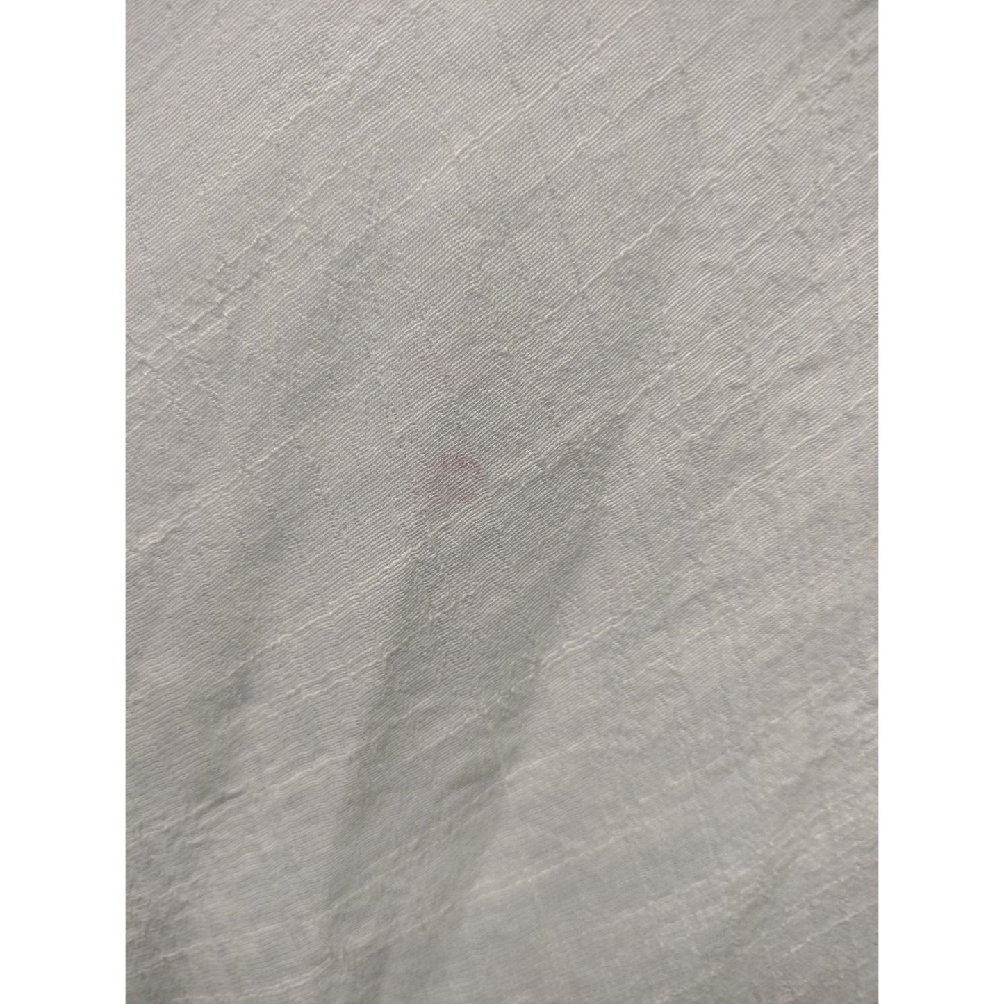 White Sleeveless V-Neck Button-Front Dress With Tie Waist & Asymmetrical Hem