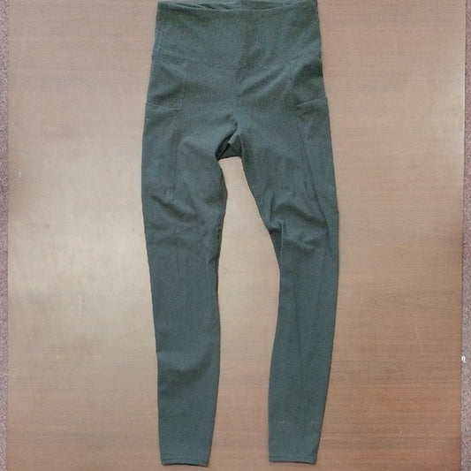 RVCA Dark Gray High-Waisted Leggings