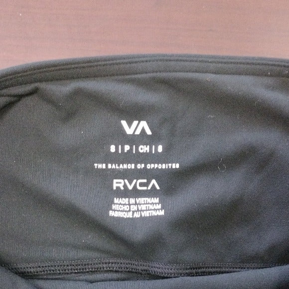 RVCA Dark Gray High-Waisted Leggings