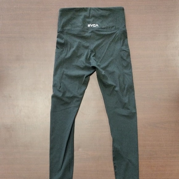 RVCA Dark Gray High-Waisted Leggings