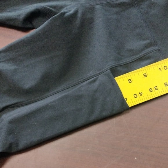 RVCA Dark Gray High-Waisted Leggings