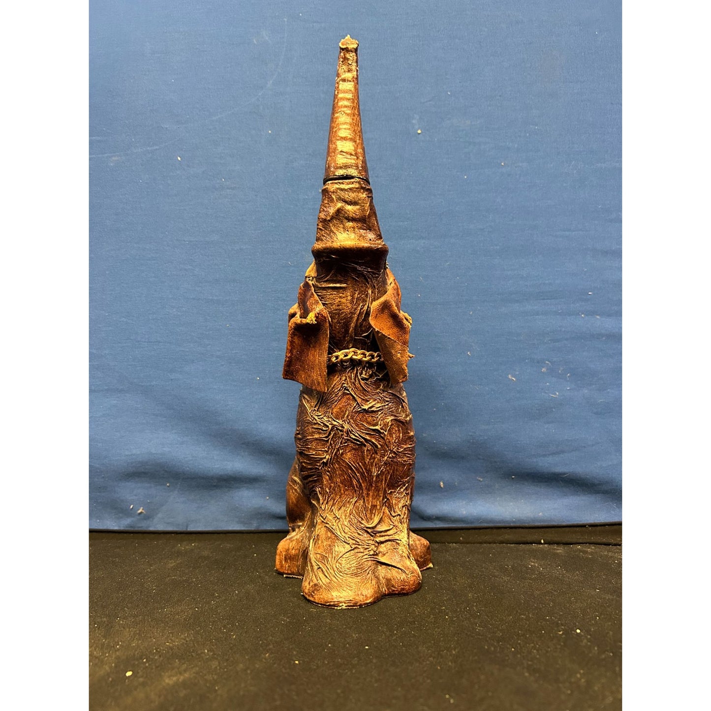 Handcrafted Resin Elephant Figurine With Red Gem Eyes