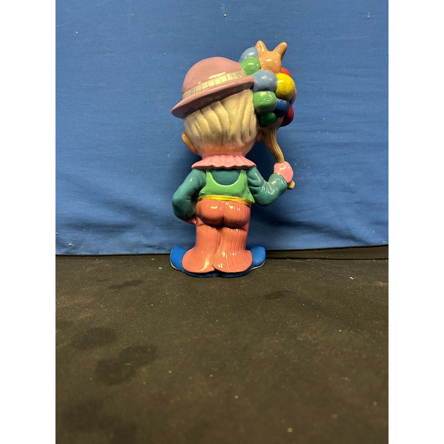 Vintage Ceramic Figurine Of Child Holding Balloons