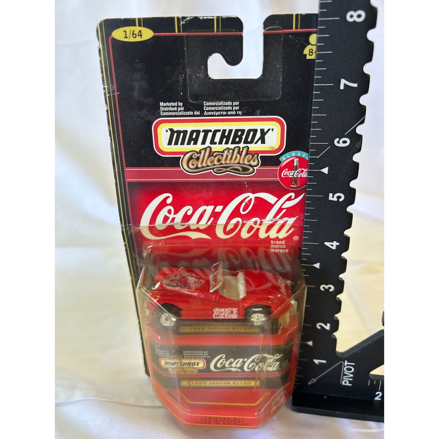 Matchbox Collectibles Coca-Cola 1953 Jaguar XJ120 Die-Cast Car 1:64 Scale