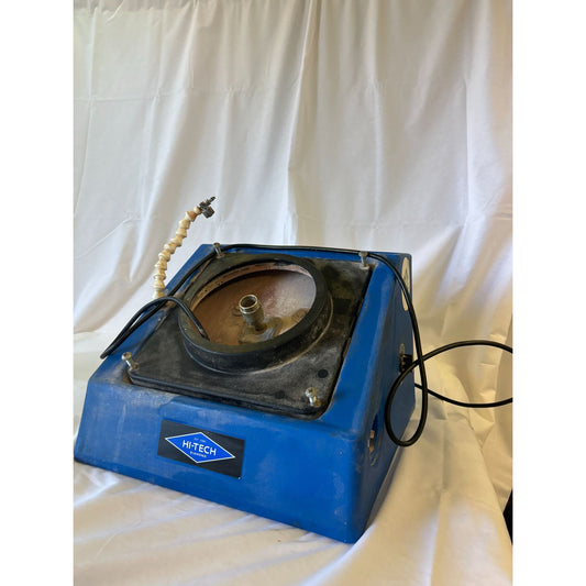 Hi-Tech Blue Lapidary Polishing Machine With Flexible Water Spout & Power Cord