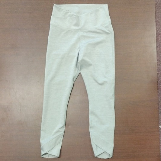 Nike Silver Gray High-Waisted Leggings Athletic