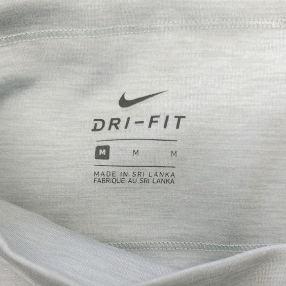 Nike Silver Gray High-Waisted Leggings Athletic