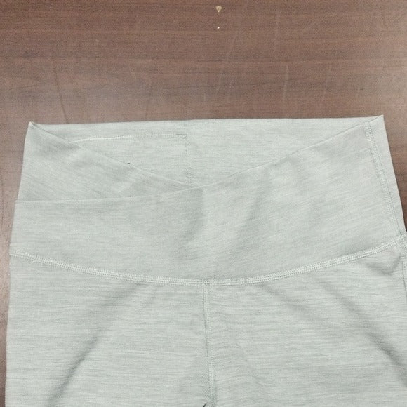 Nike Silver Gray High-Waisted Leggings Athletic