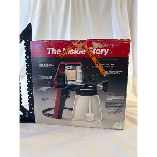 Sears Craftsman Airless Paint Sprayer Kit Heavy-Duty 10-Piece With Ceramic Parts For Long Life
