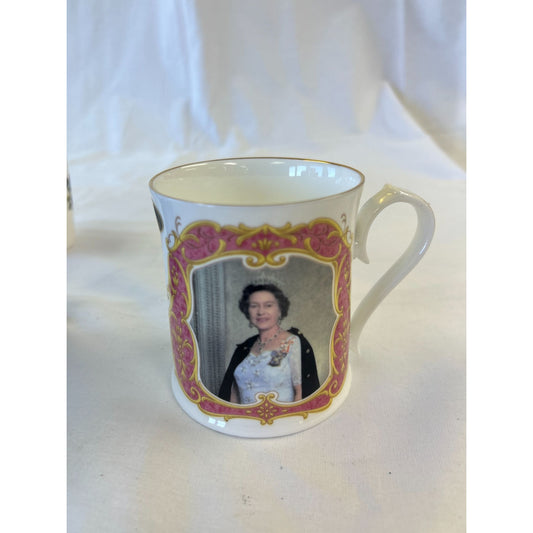 Queen Elizabeth II Commemorative Fine Bone China Mug
