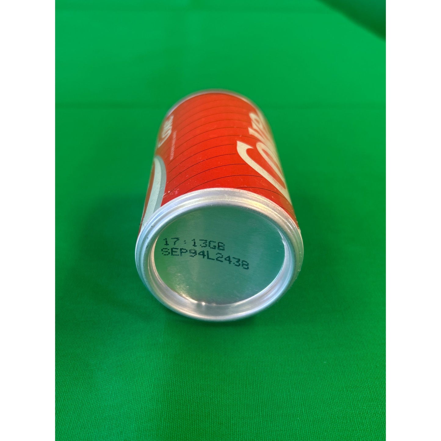 Vintage Coca-Cola Coke Mini Can 150ml Aluminum Collectible Red & White 1994