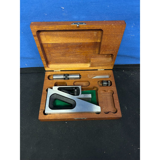 Lufkin Combination Square Set In Wooden Case